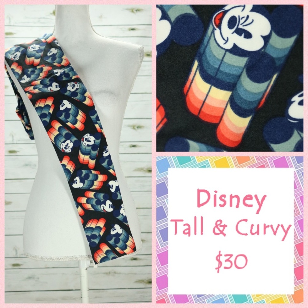 NWT LuLaRoe Disney TC Leggings